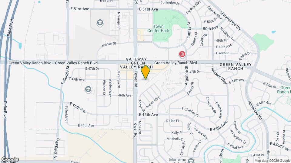 18560 E 47th Ave, Unit 3045 Mapa y Detalles de la Ubicación