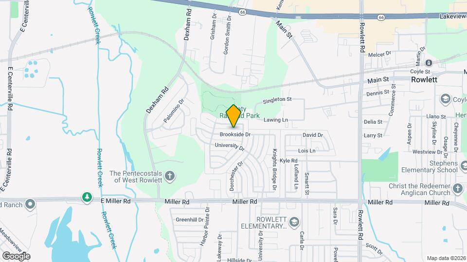 2409 Brookside Dr Map and Location Details