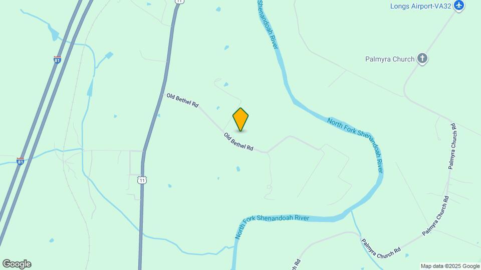 417 Old Bethel Rd Map and Location Details