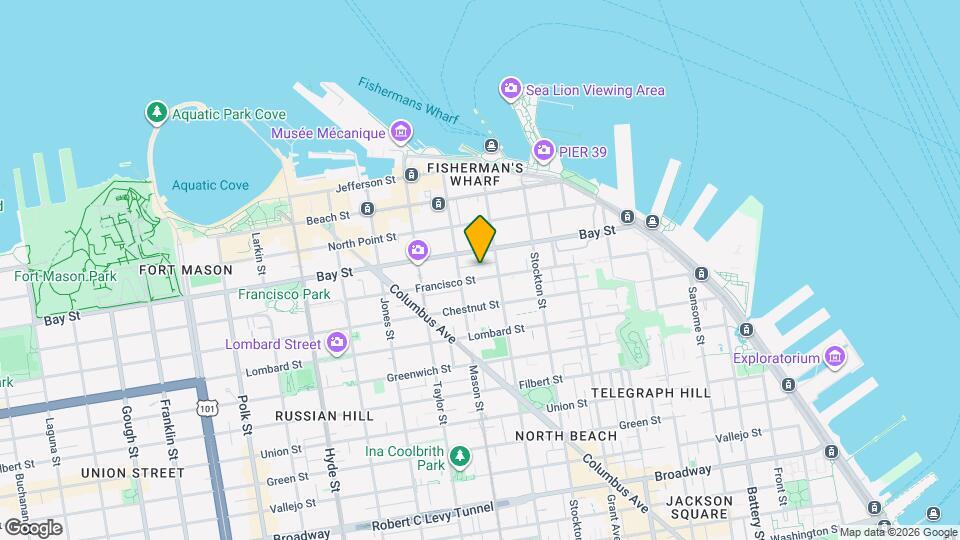 33 Vandewater St Map and Location Details