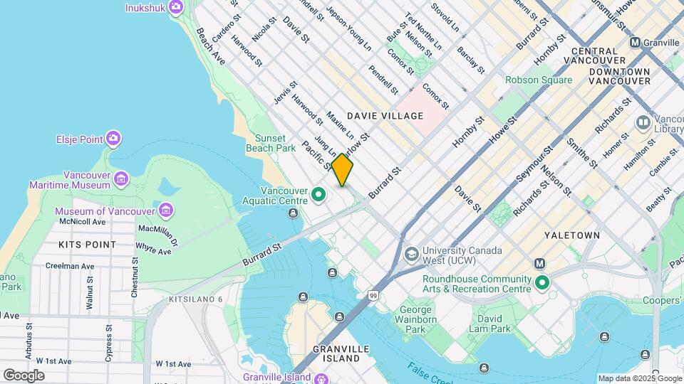 1040 Pacific St Map and Location Details