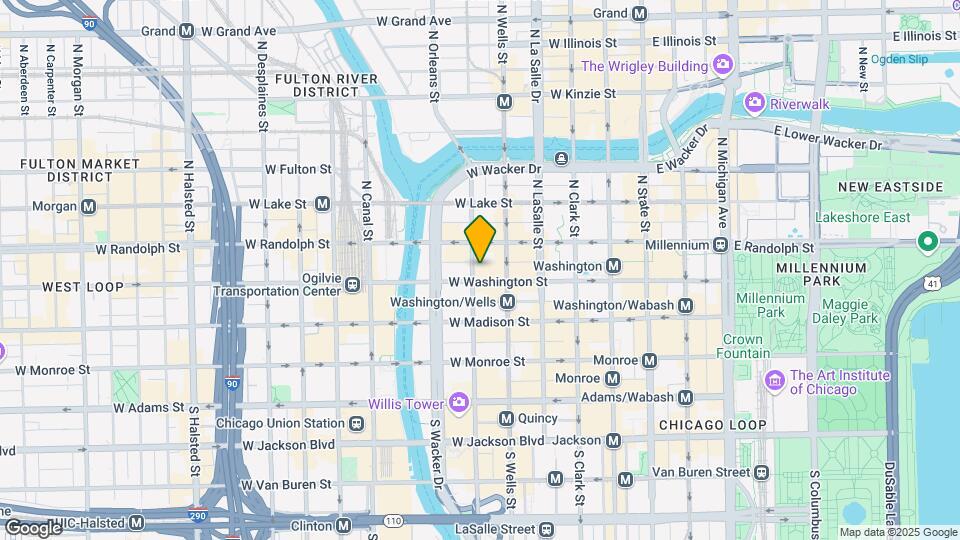 230 W Washington St Map and Location Details