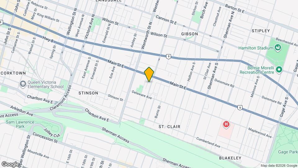 92 Sanford Ave S Map and Location Details