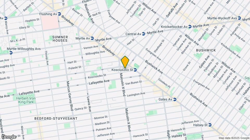 601 Kosciuszko St Mapa y Detalles de la Ubicación