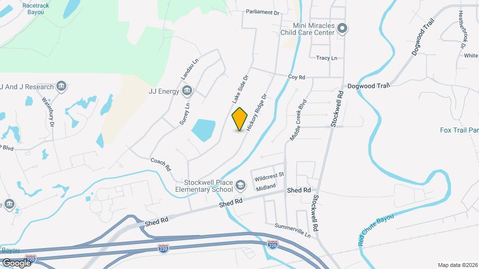 2201 Hickory Ridge Dr Map and Location Details