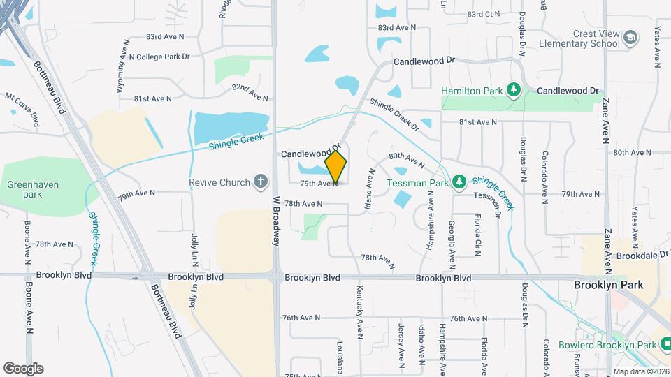 7201 79th Ave N Map and Location Details