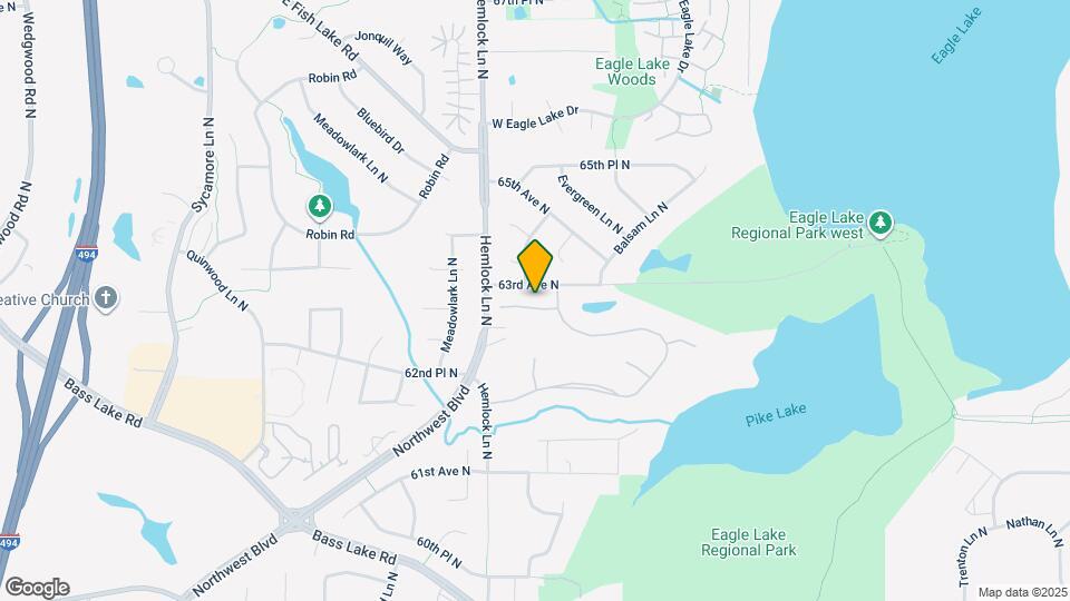 11220 Red Fox Dr N Map and Location Details