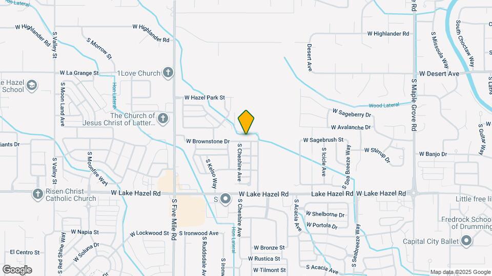 10130 W Brownstone Dr Map and Location Details