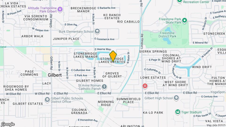 532 E Stonebridge Dr Map and Location Details