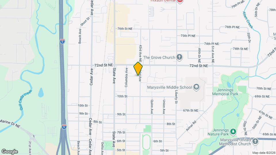 1083 Alder Ave Map and Location Details