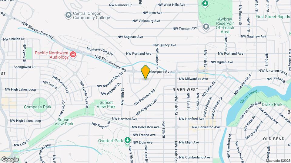 1587 NW Milwaukee Ave Map and Location Details