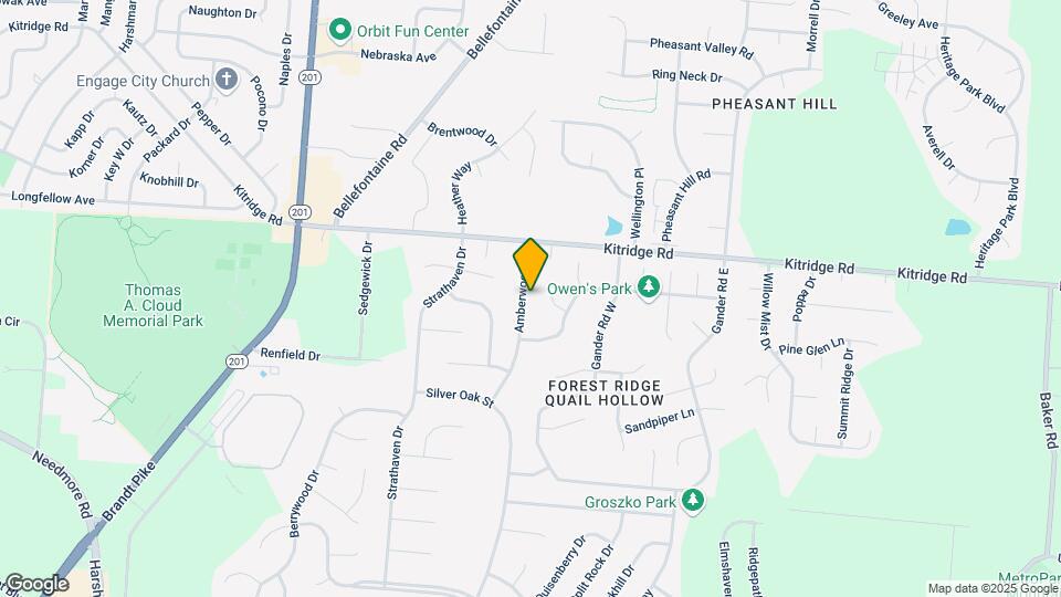 4930 Amberwood Dr Map and Location Details