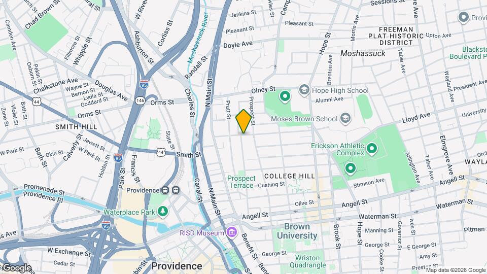 41 Jenckes St, Unit 3 Mapa y Detalles de la Ubicación