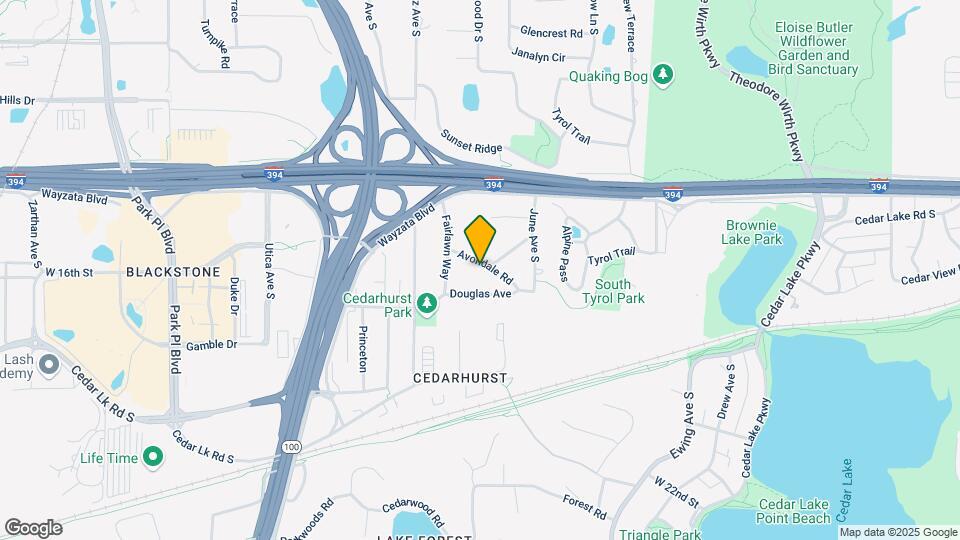 4401 Avondale Rd, Unit W14V Map and Location Details