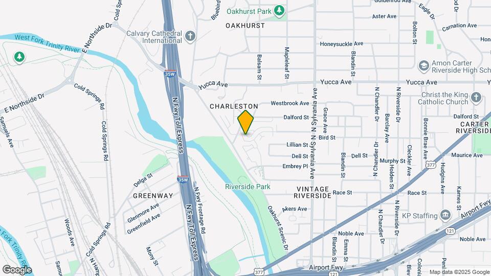 2121 Bird St Map and Location Details