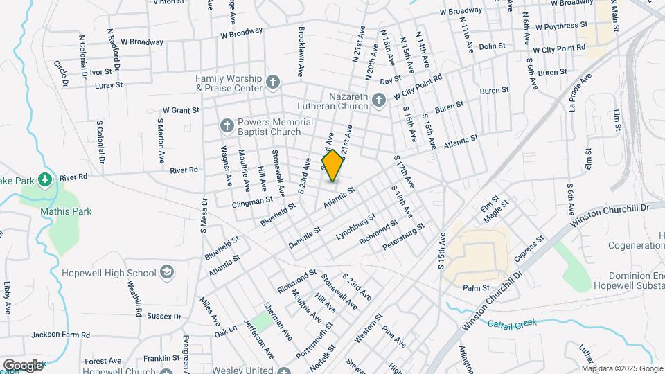 2101 Pickett St Map and Location Details