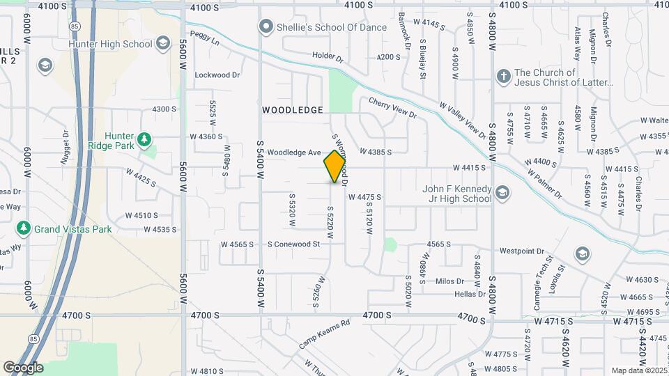 4457 S Woodgrove Dr Map and Location Details