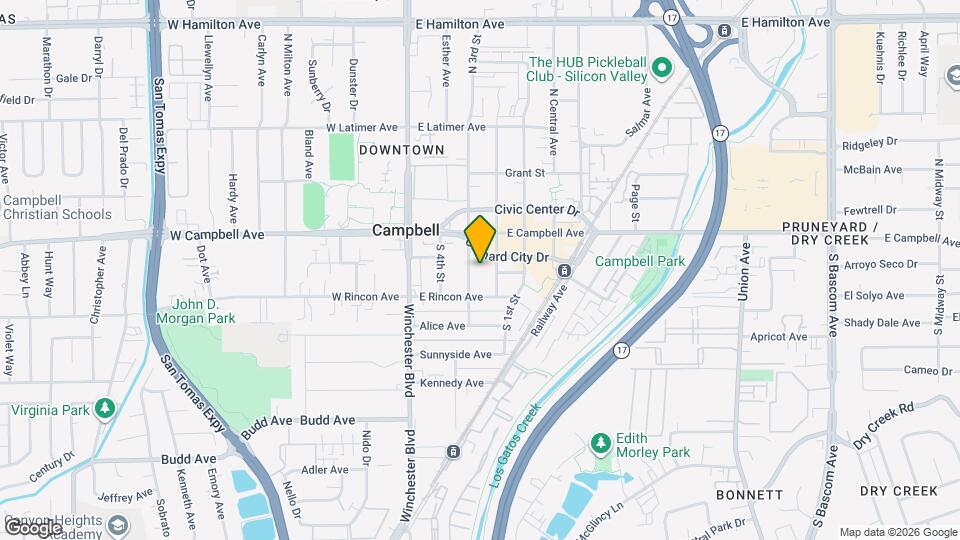 96 S Third St Map and Location Details