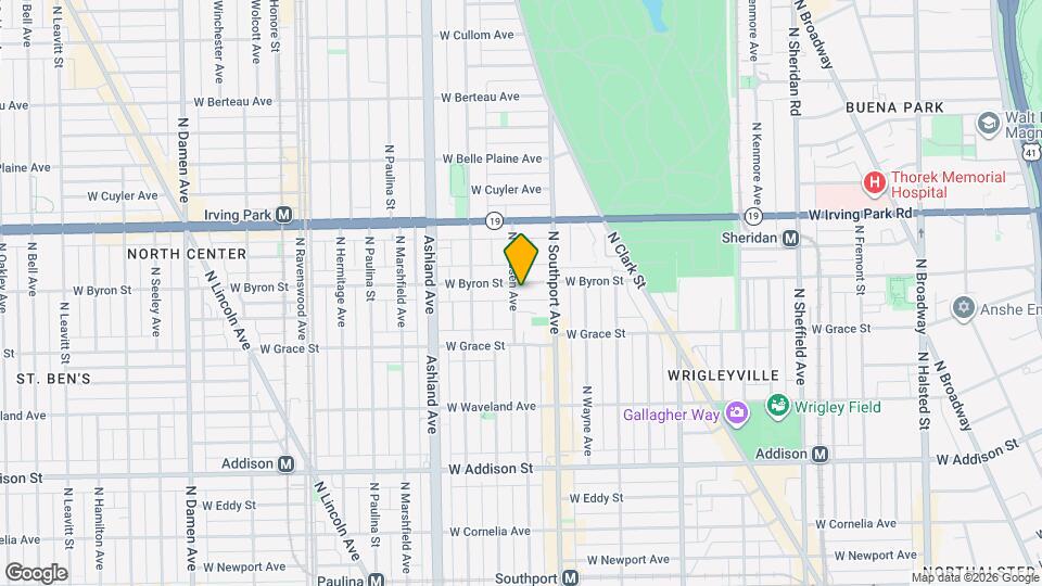 3853 N Janssen Ave Map and Location Details