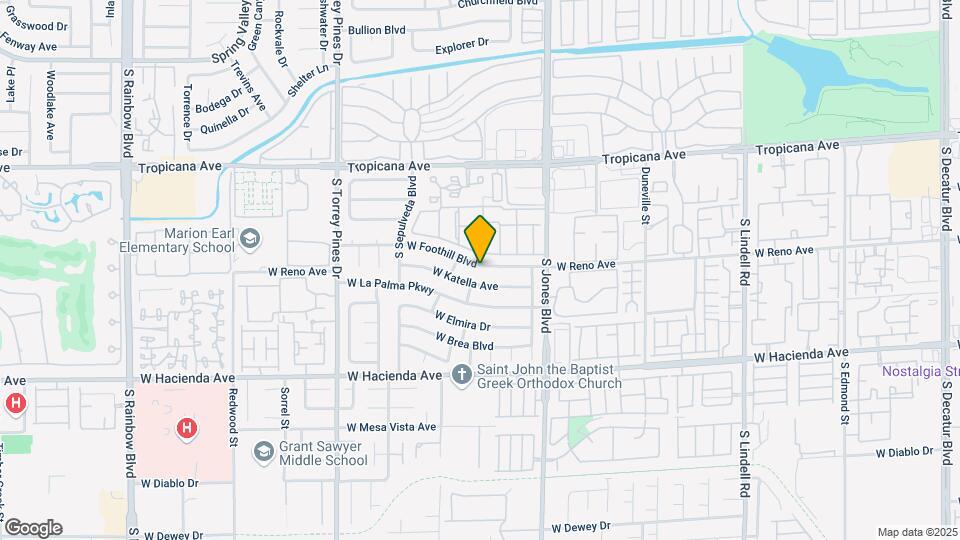6223 W Foothill Blvd Map and Location Details