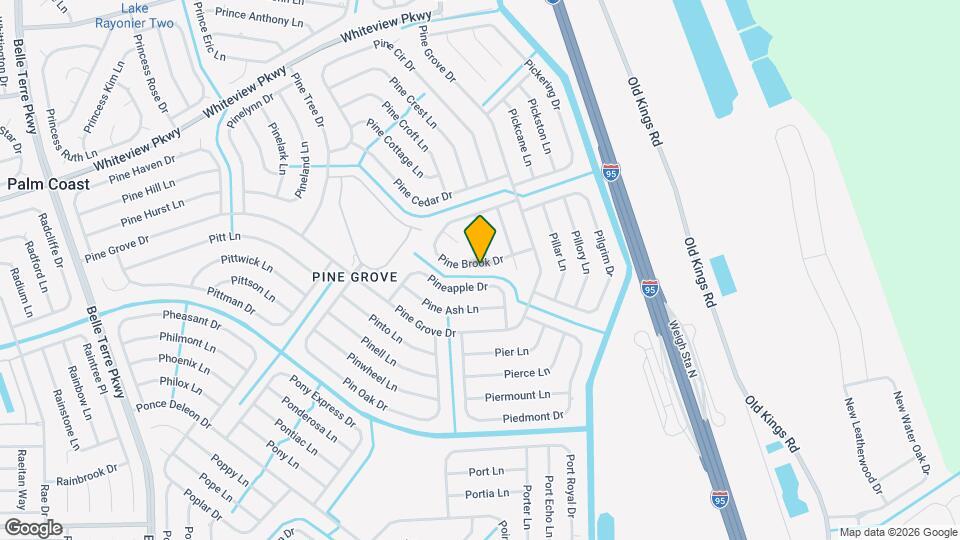56 Pine Brook Dr Map and Location Details