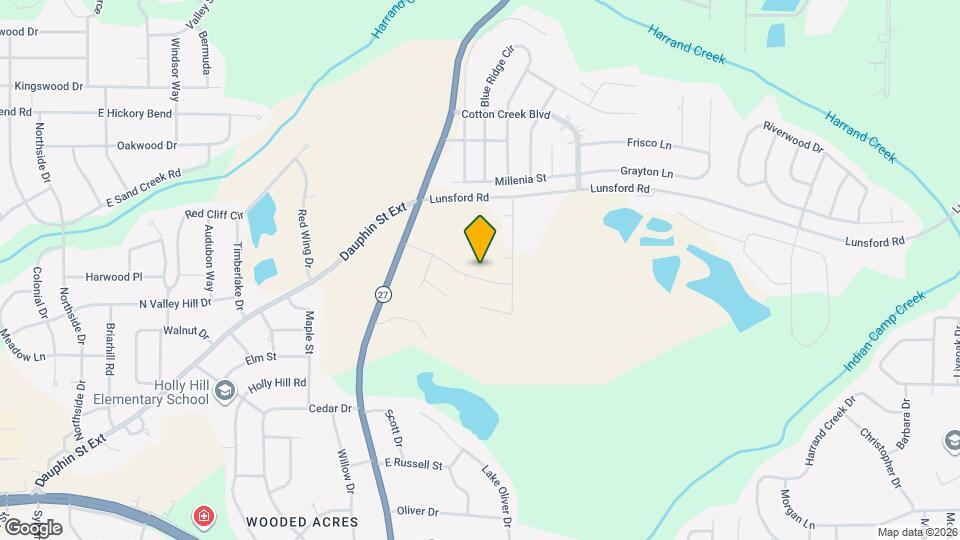 110 Hunters Hill Wy Map and Location Details