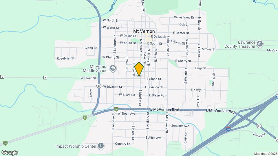 719 S Market St Mapa y Detalles de la Ubicación