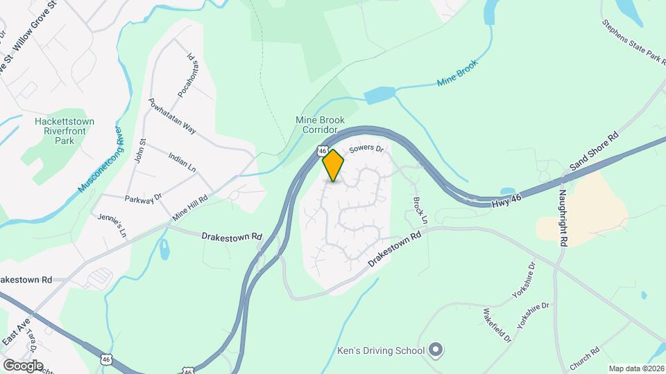 282 Winding Hill Dr Map and Location Details