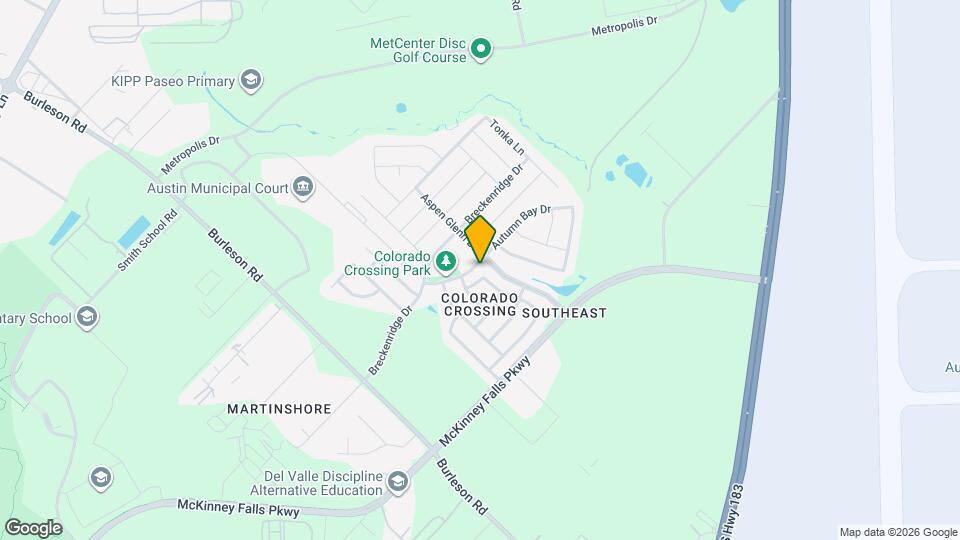 3517 Bronco Bend Loop Map and Location Details