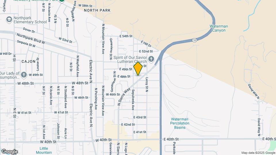 Del Norte Apartments Map and Location Details