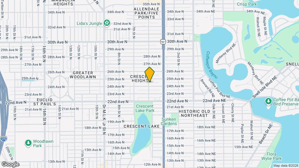 495 24th Ave N Mapa y Detalles de la Ubicación
