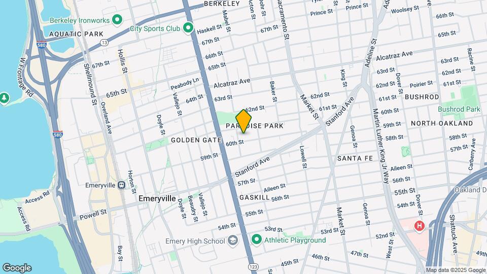 1062 60th St Map and Location Details
