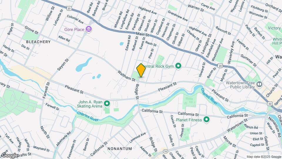 101 Waltham St, Unit 302 Map and Location Details