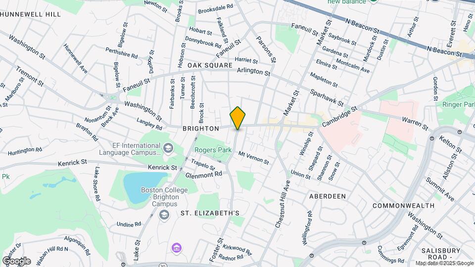 66 Foster St, Unit 1 Map and Location Details