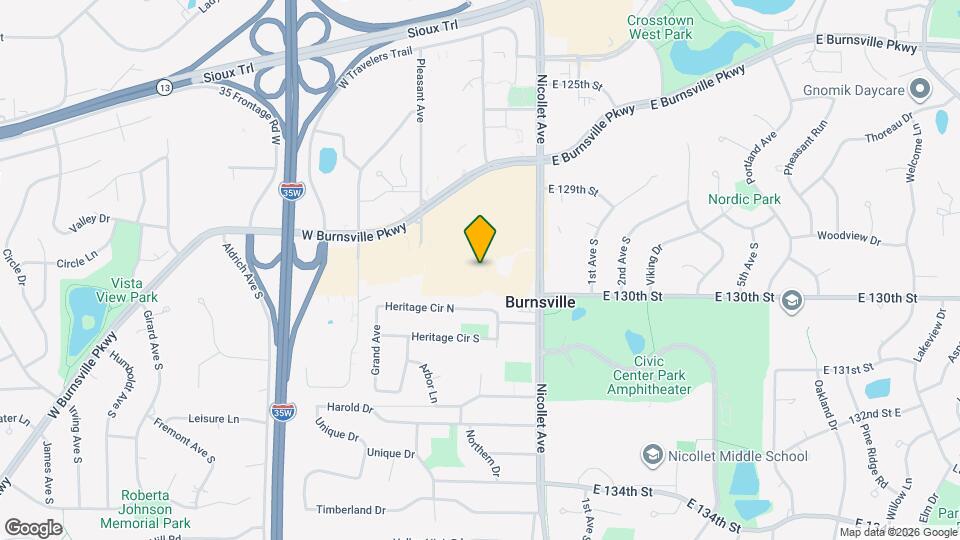 12974 Nicollet Ave, Unit 201 Map and Location Details