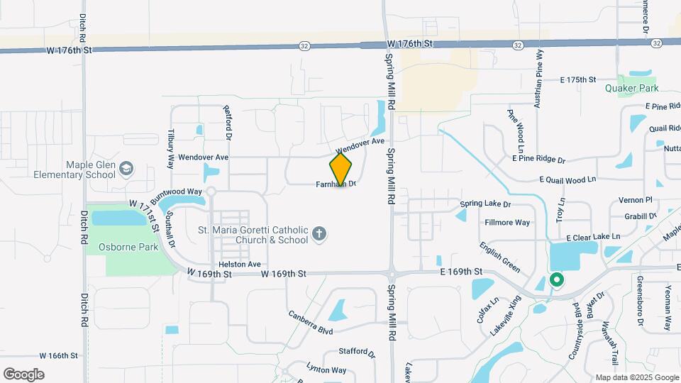 573 Farnham Dr Map and Location Details