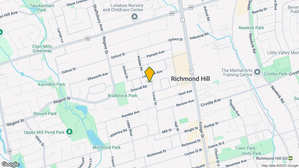125 DRISCOLL Rd Map and Location Details