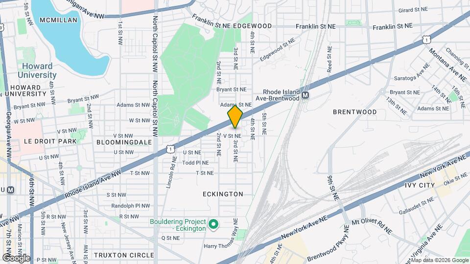 2122 3rd St NE, Unit B Map and Location Details