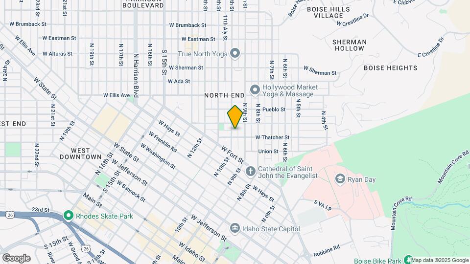 1012 N 10th St Map and Location Details