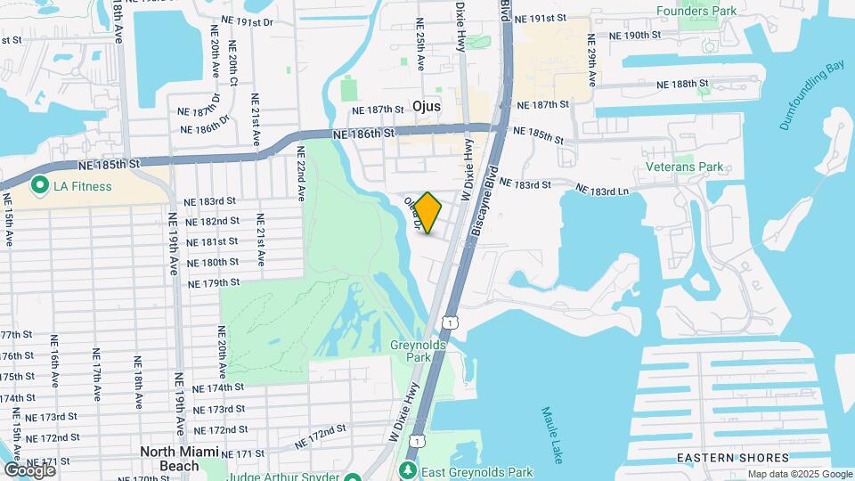 2510-2520 NE 181 St Map and Location Details