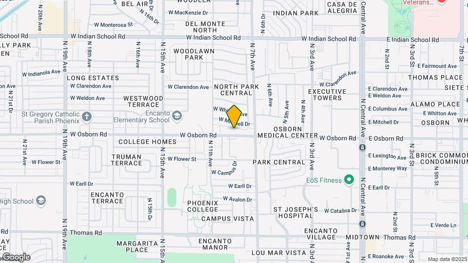 824-828 W Osborn Rd Map and Location Details
