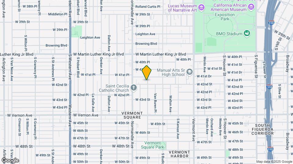 1301 W 42nd St Map and Location Details