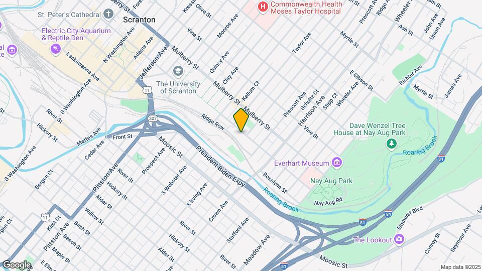 1324 Linden St Map and Location Details