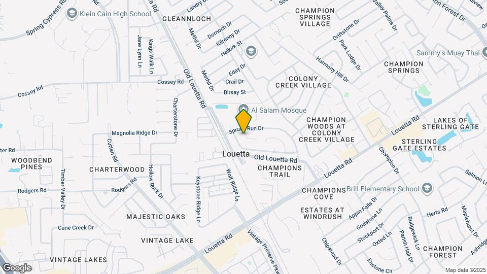 17031 Lone Fir Dr Map and Location Details