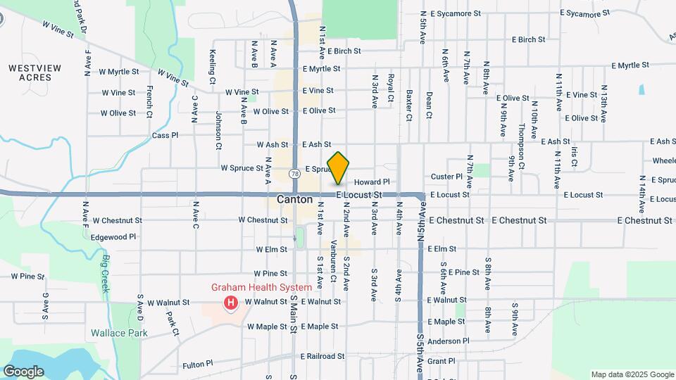 143 E Locust St Map and Location Details