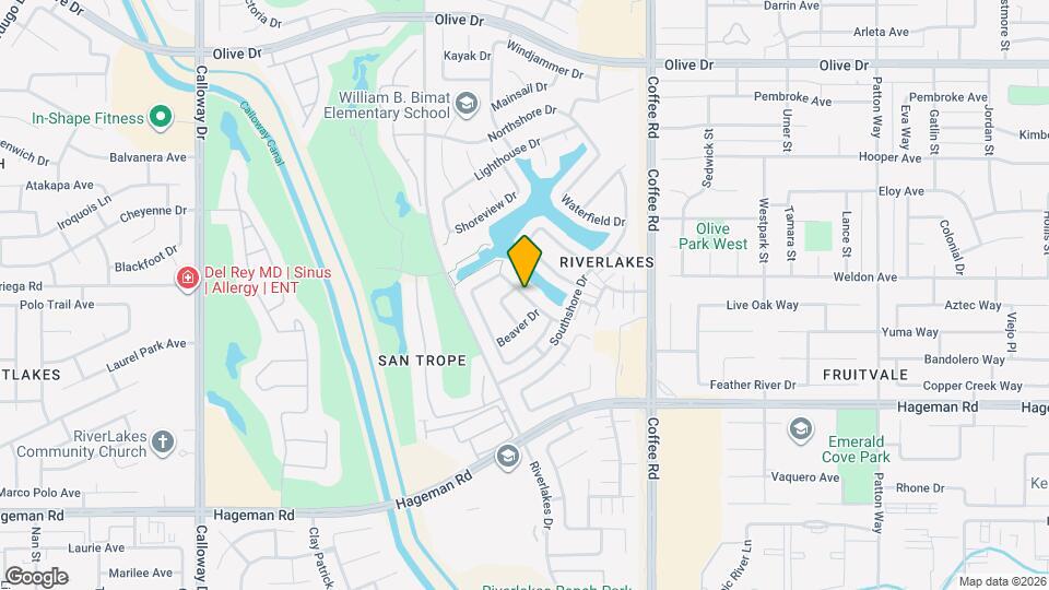 4968 Shorebird Dr Map and Location Details