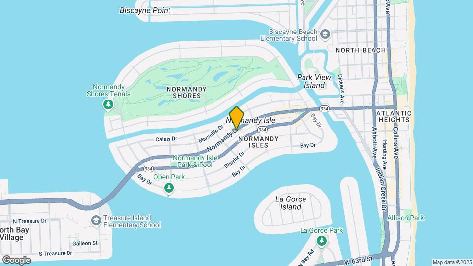 1398 Normandy Dr Map and Location Details