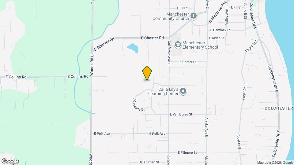 6910 E Crestwood Ct Map and Location Details