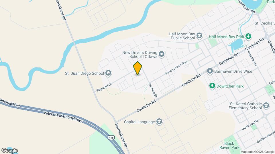 2489 Watercolours Way Map and Location Details