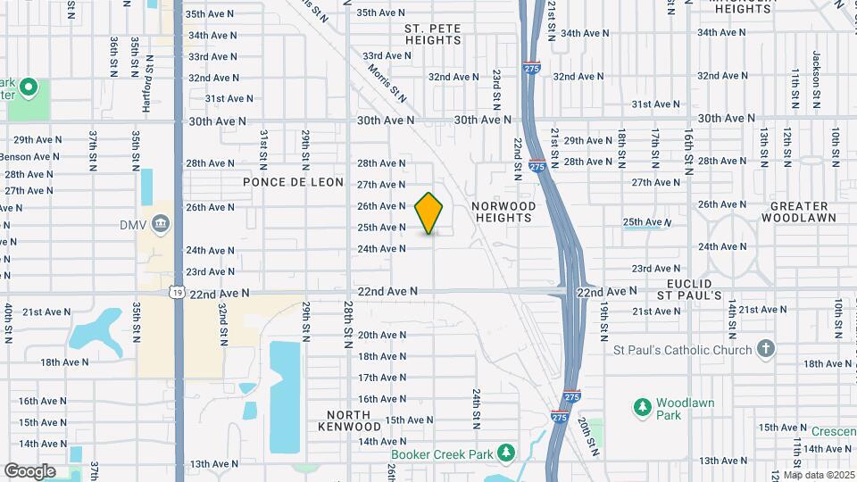 2440 25th St N-Unit -B Mapa y Detalles de la Ubicación